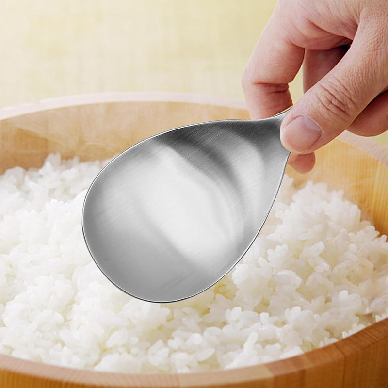 Thickened stainless steel non-stick rice spoon