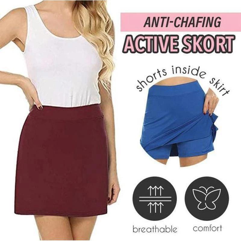 Workout Pleated Skorts