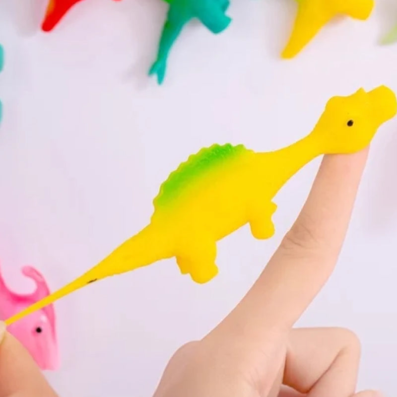 Slingshot Dinosaur Toys (10PCS, Random Color)