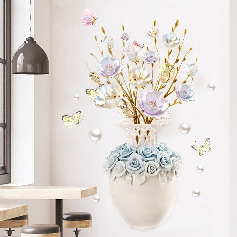 Flower Wall Sticker Wallpaper