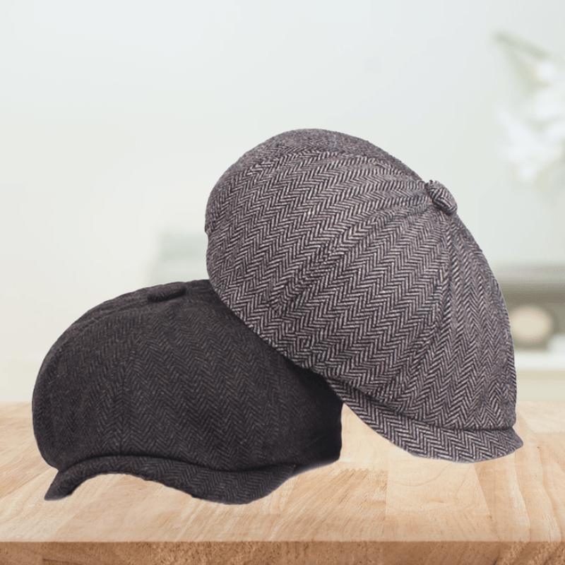 2022 NEW Vintage Herringbone Octagon Cap