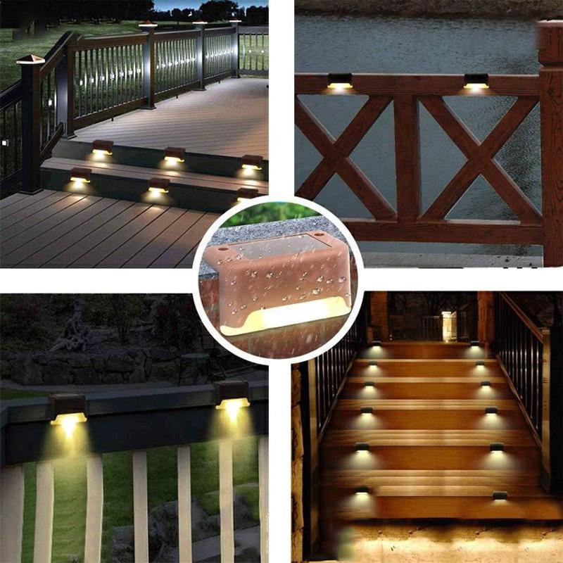 Solar Outdoor Stair Lights (4PCS)