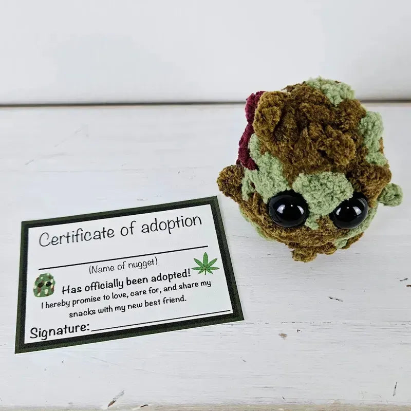 Adopt a Weed Nugget Plushie