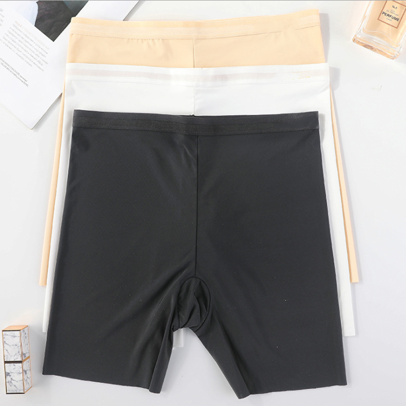 Women Ice Silk Underskirt Shorts