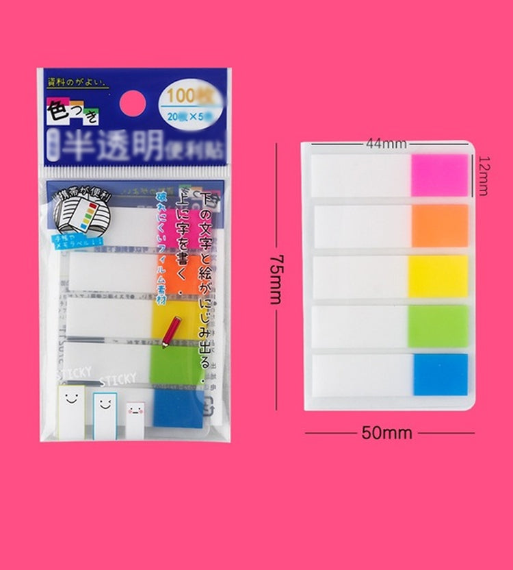 Fluorescent Sticky Notes