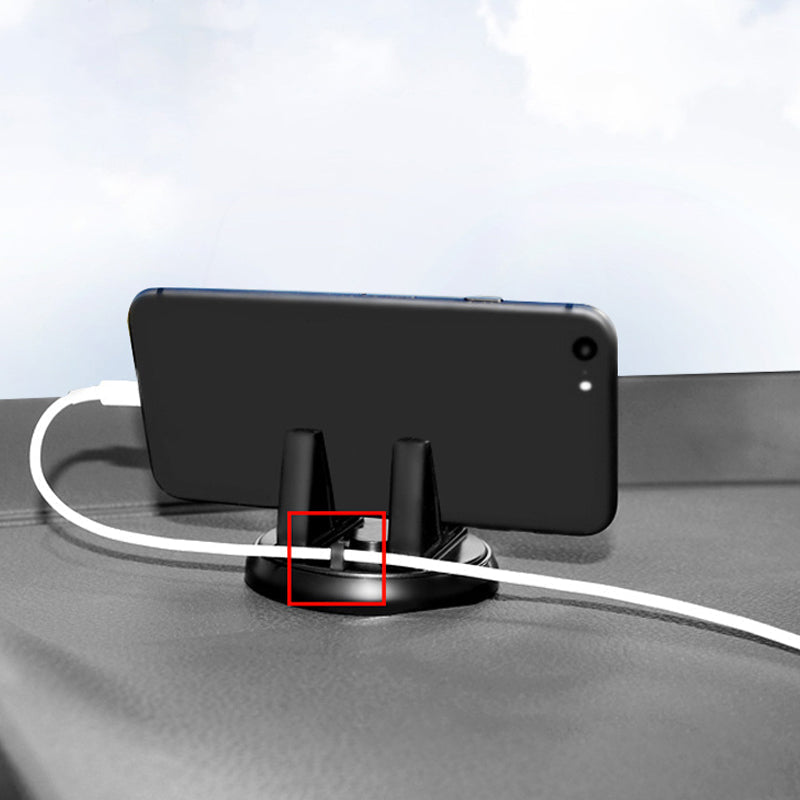 Multifunctional rotating car holder