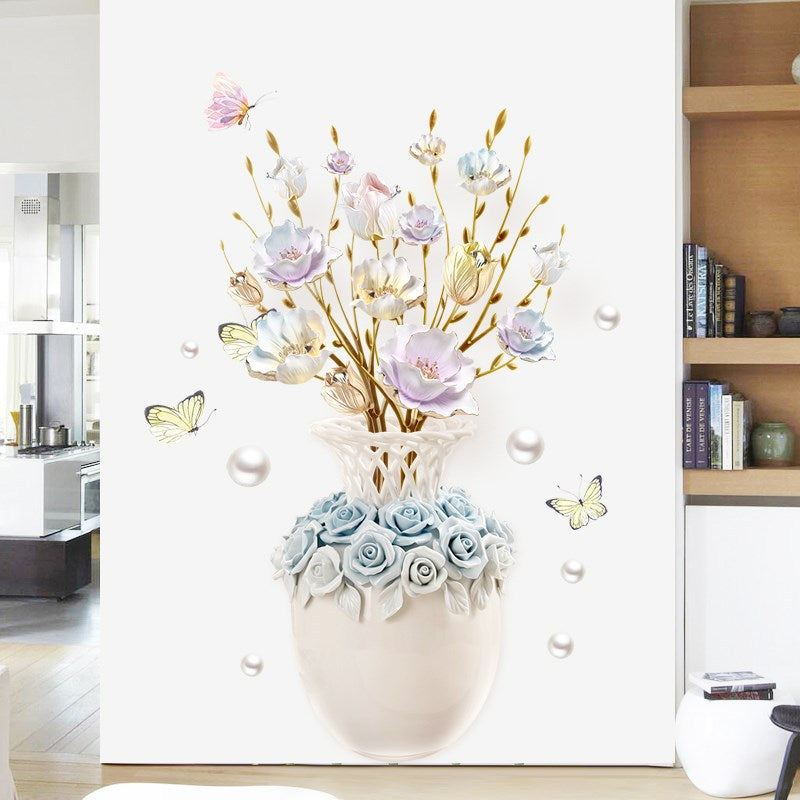 Flower Wall Sticker Wallpaper