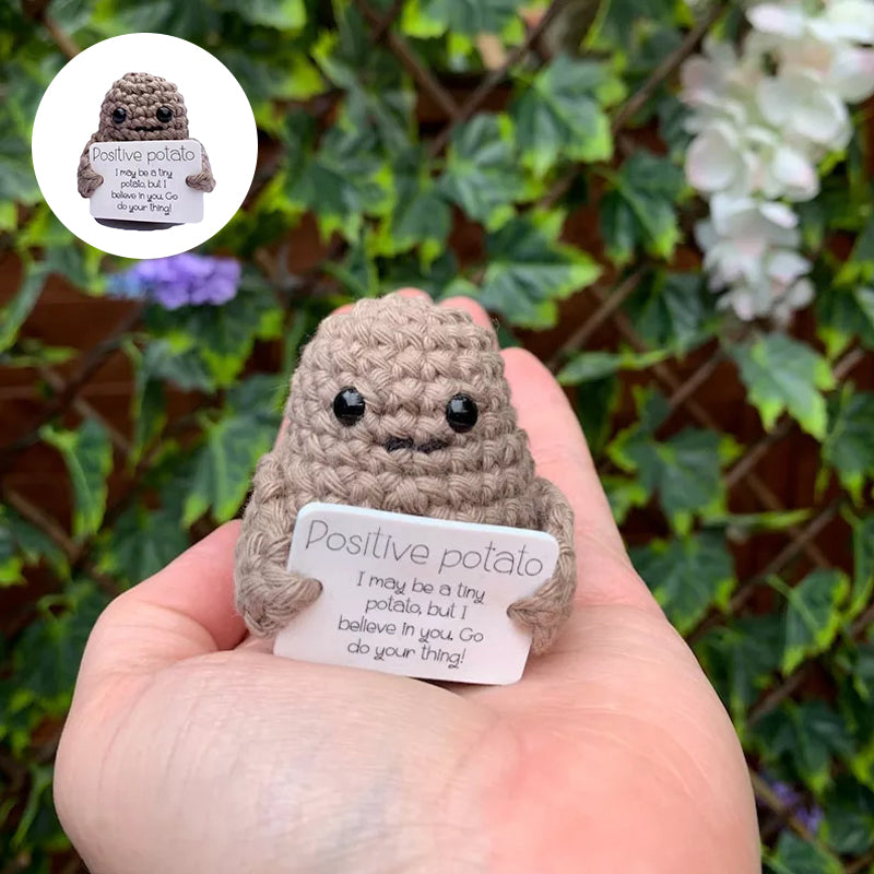 🥔Funny Gift Knitted Positive Potato🥔